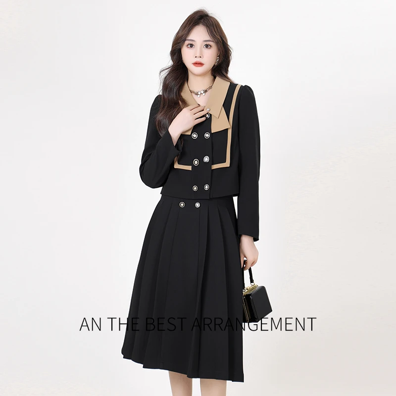 AN高定【梵高印象】新款时尚精致高端百搭小西装AT220870