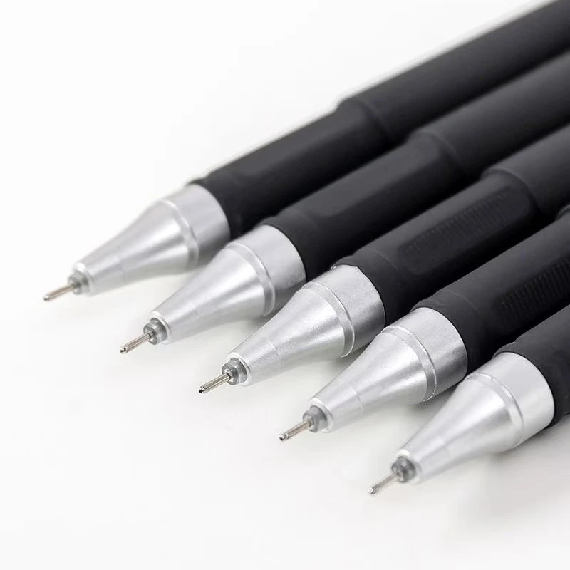 20只碳素中性笔0.5mm商务签字笔办公学生考试水笔圆珠笔23