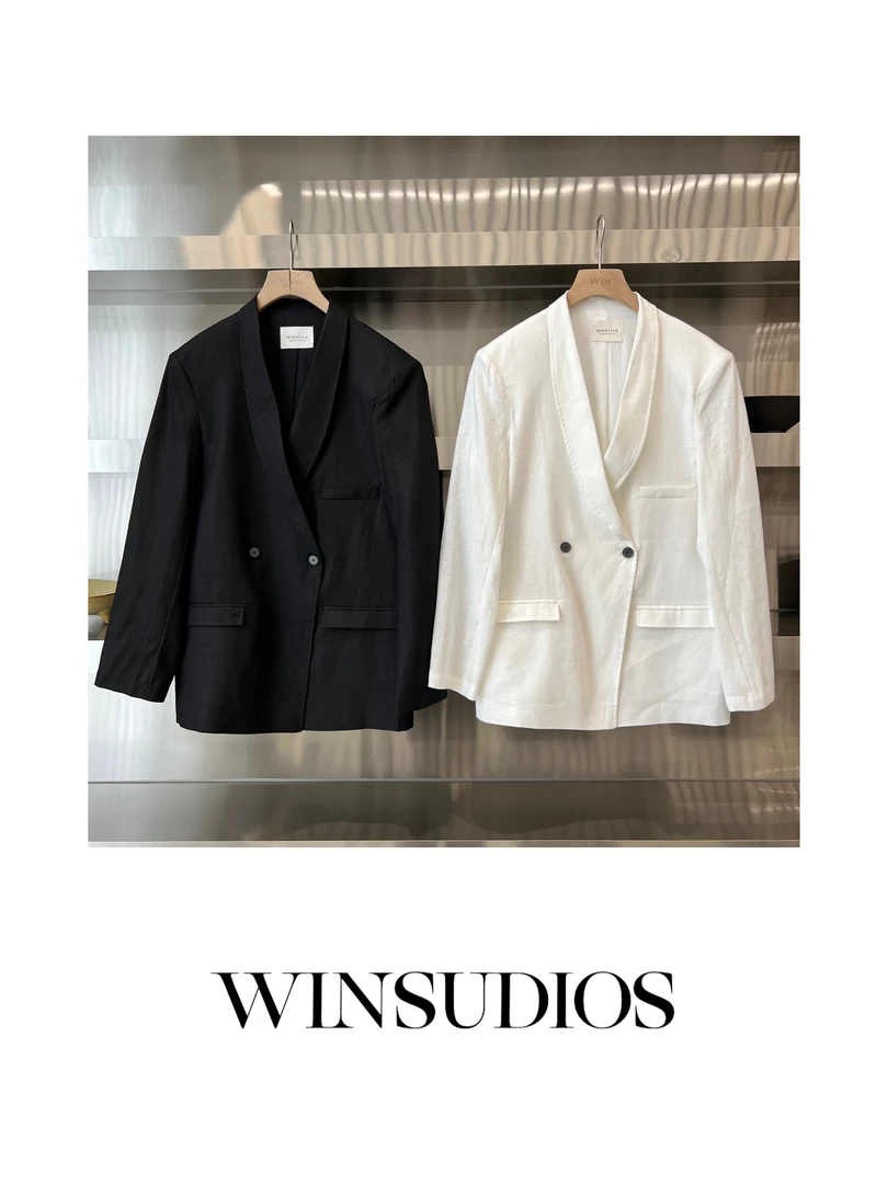 我与麻【WIN小众定制款】挺括极简西装