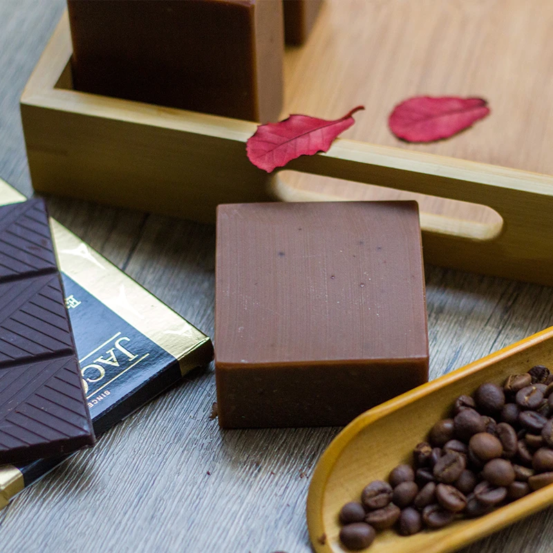 骆驼奶萃取咖啡黑巧克力手工皂 沙漠黄金 洗脸洗澡洁面冷制