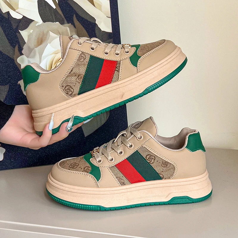 小众设计休闲浅口平底小白鞋女2025年春季新款女鞋