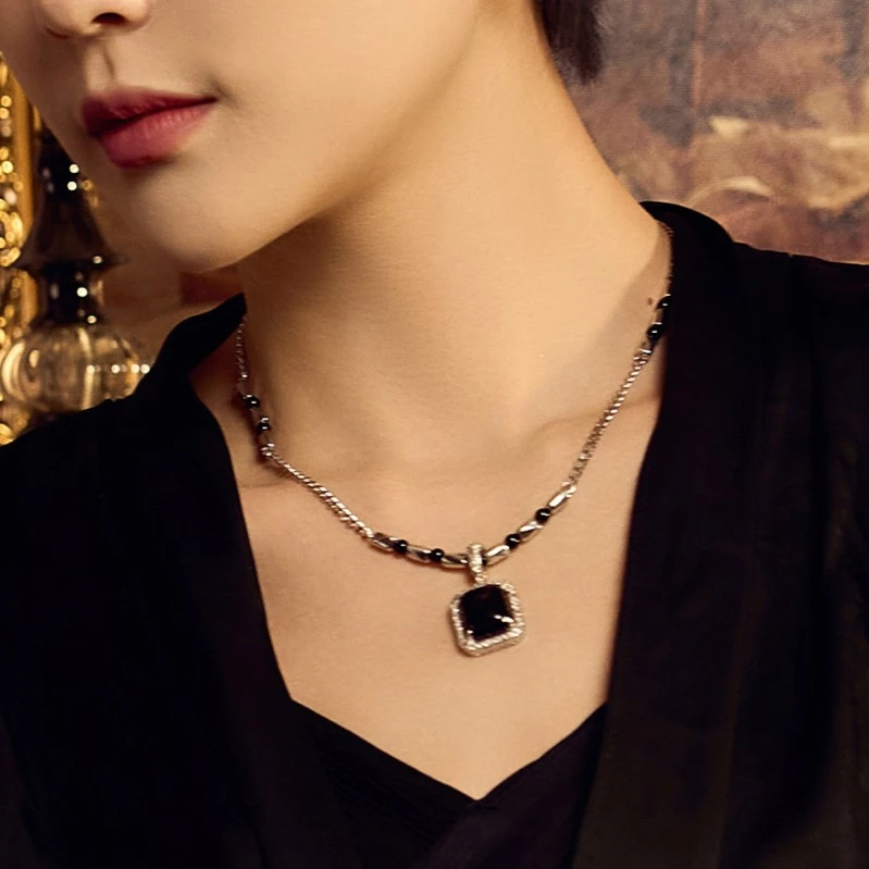 项链 梁雅帝专属新品重工鹊桥时尚高级感项链