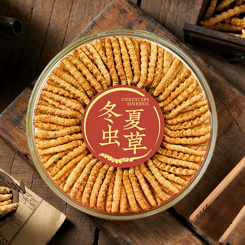 【阿吉虫草专属】冬虫夏草高海拔虫草100根虫草王礼盒食用滋补