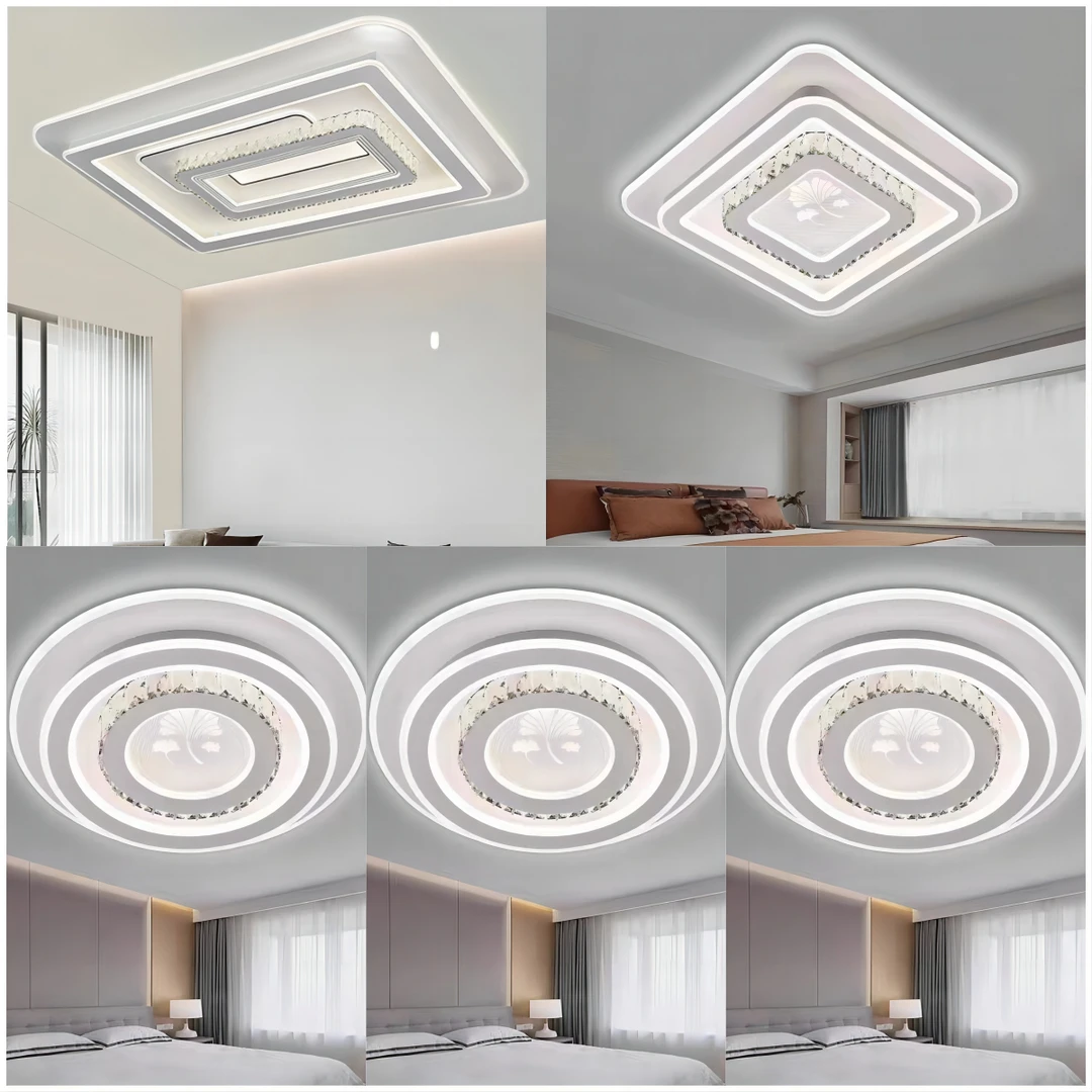 16016新款离线语音全房套餐布灵布灵LED简约轻奢吸顶灯