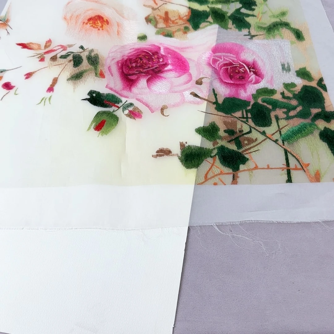 【闪购商品】蚕丝织绣念**兹