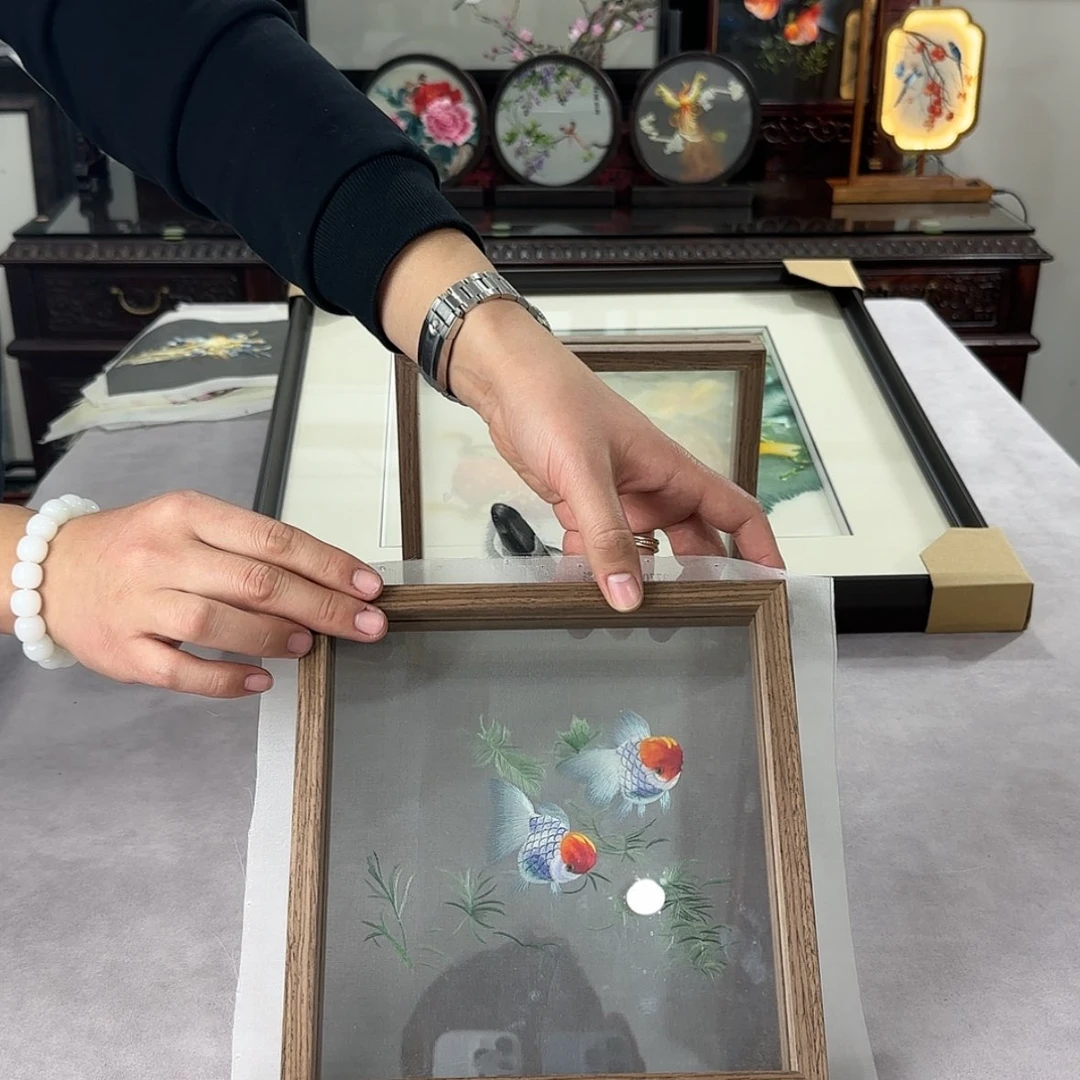 【闪购商品】蚕丝织绣