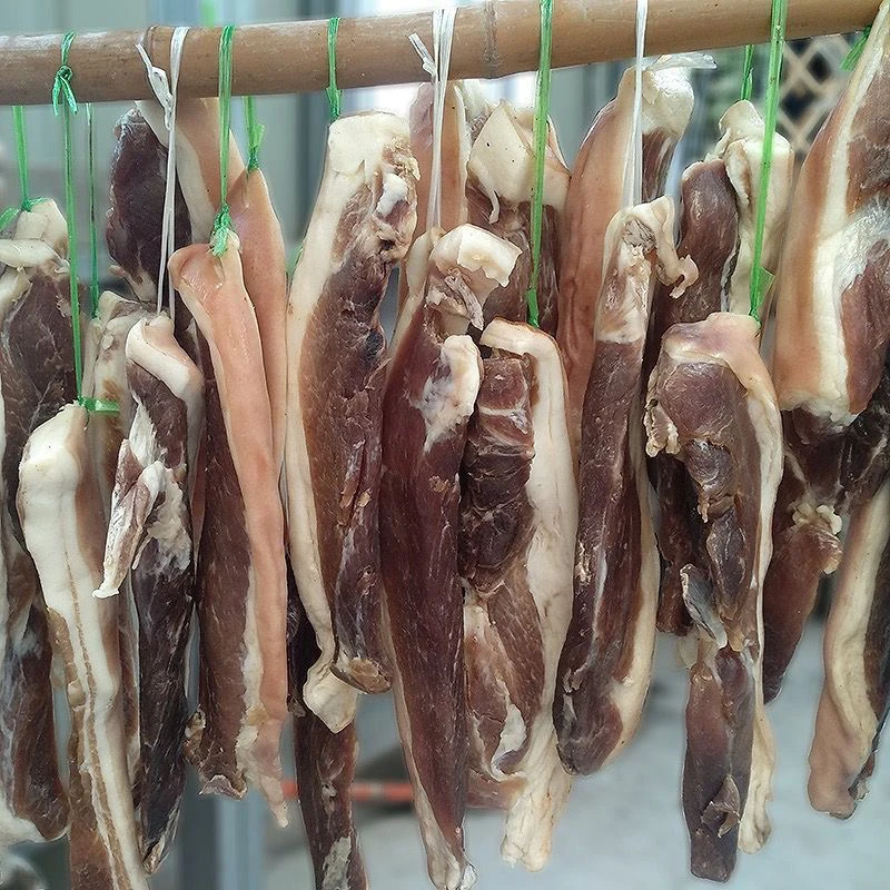 风干后腿腊肉正宗湖南自制后腿腊肉散养土猪瘦肉多多500克