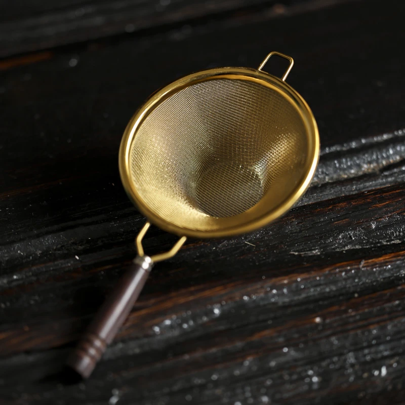 【老王】钛金锥形茶漏（曹格0010）