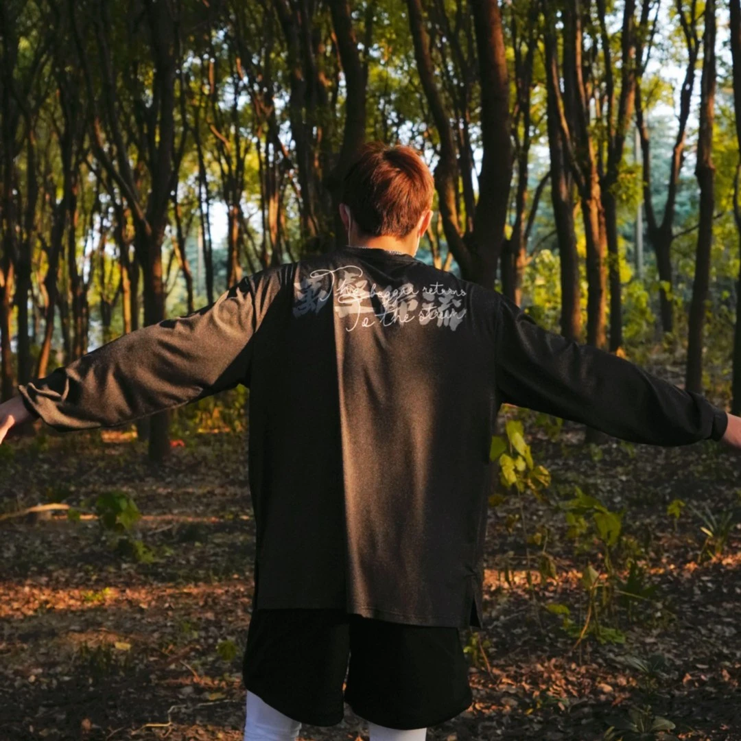 WABRAVE新款万壑归流投篮服宽松运动休闲透气阳离子热身速干排汗