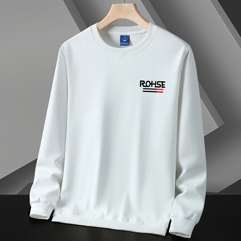 新款卫衣男士春秋新款圆领内搭休闲时尚保暖打底加绒加厚套头长袖