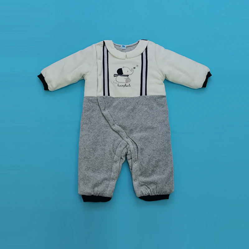 婴幼儿针织夹棉连衣裤2-246