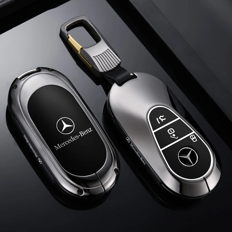 奔驰E300L钥匙套运动型新款高档E级260钥匙包遥控专用车壳包扣
