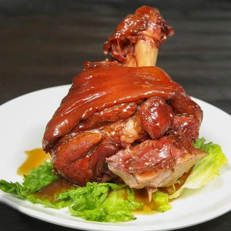 [精选推荐]两袋猪肘蹄膀熟食酱香带骨猪肘子整只大肘子熟食下酒菜