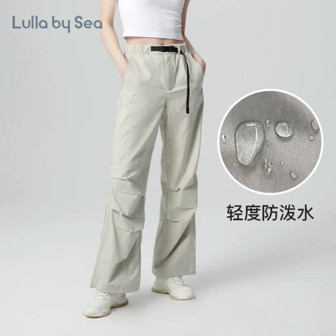 【专属】Lulla by Sea| Urban工装裤宽松束脚降落伞裤休闲运动长裤