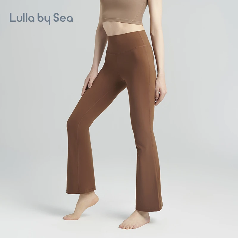 Lulla by Sea | Power 云呼吸喇叭裤高弹裸感瑜伽居家休闲长裤女