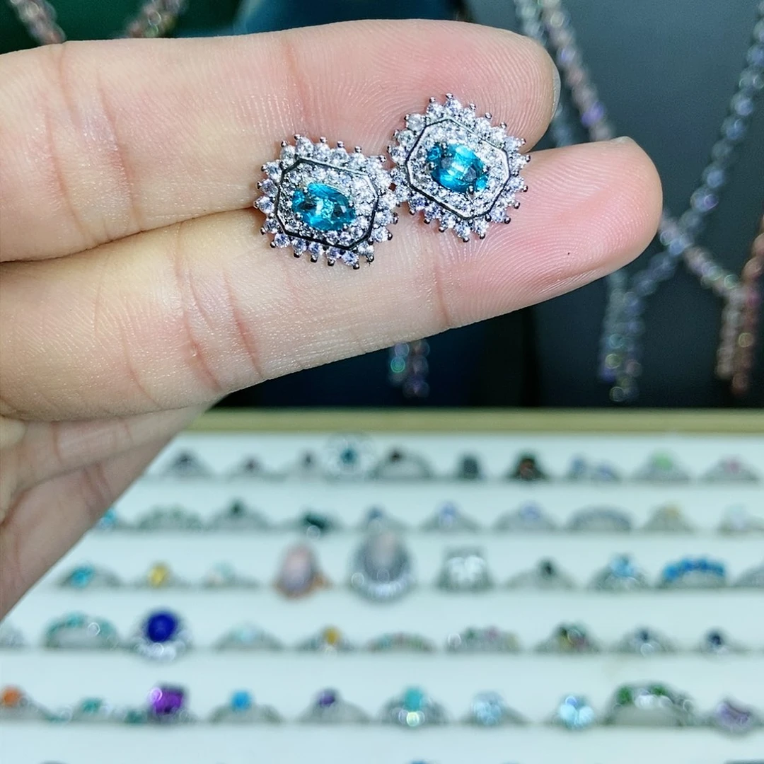 【闪购商品】紫晶珠宝半成品银S925镶嵌