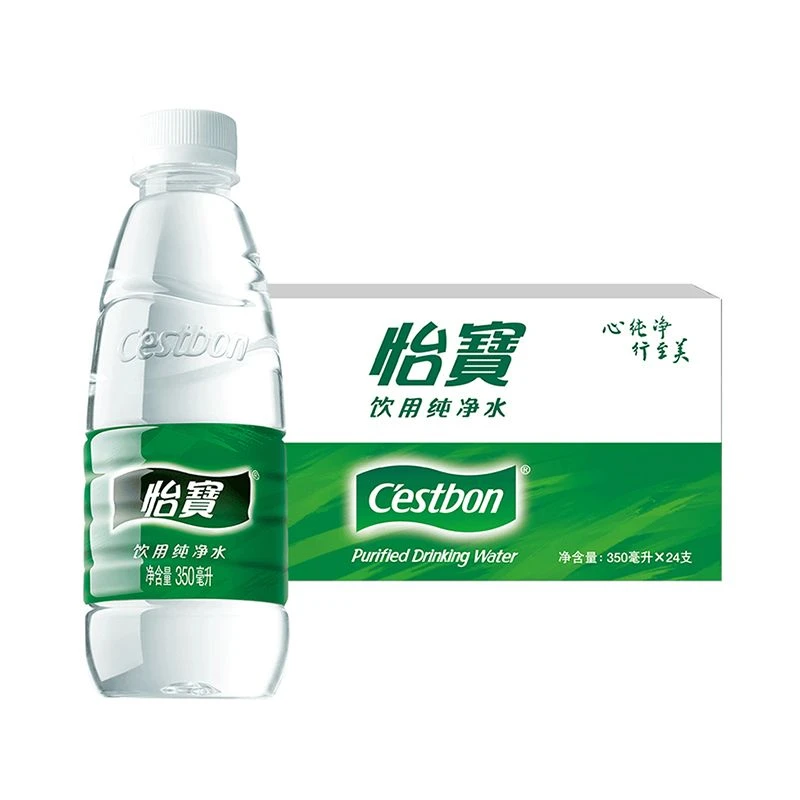 怡宝 怡宝饮用水350ml 24瓶 小瓶水 家庭用 便携 非矿泉水