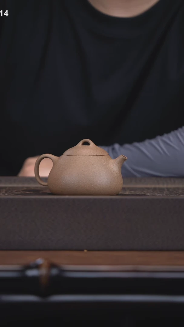 【闪购商品】紫砂茶壶青降坡金权