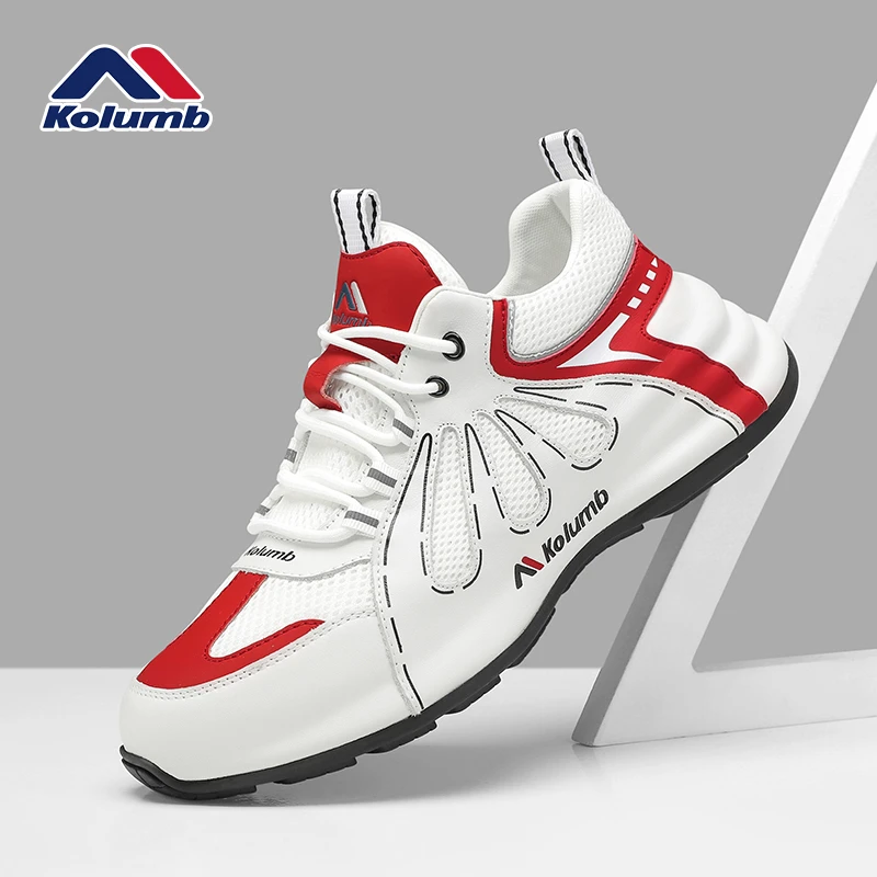 Kolumb哥仑步夏季透气男鞋上档次男士透气网鞋百搭高级感鞋子男款