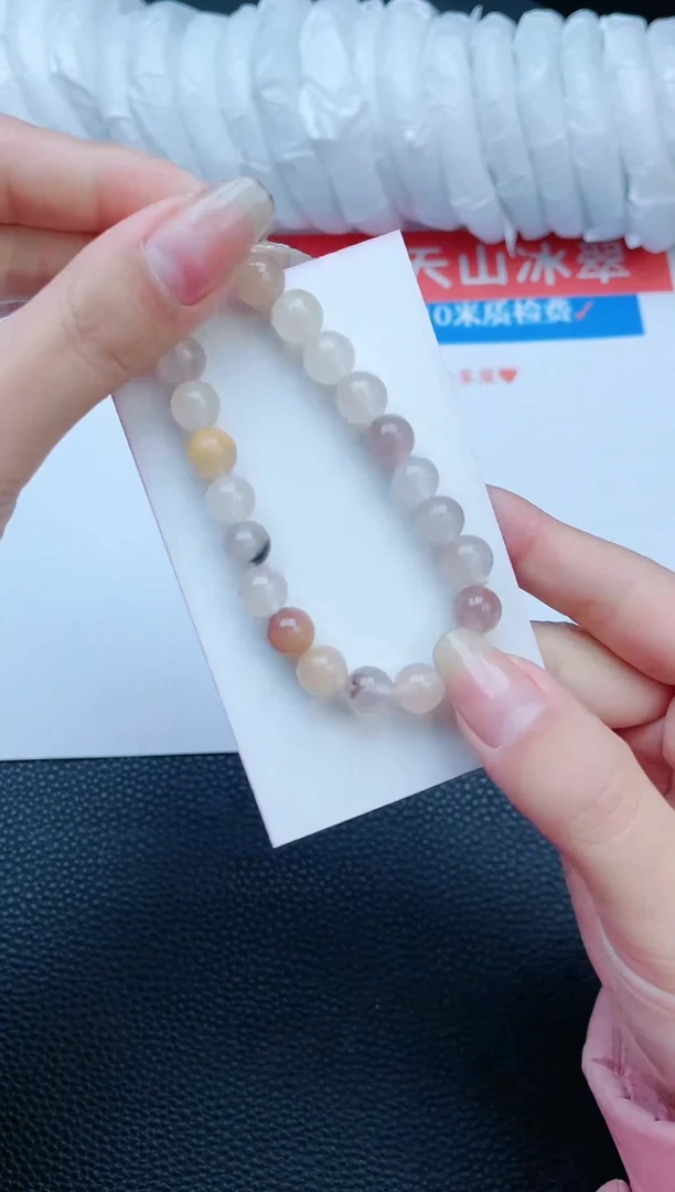 【闪购商品】石英质玉手镯未镶嵌手镯38