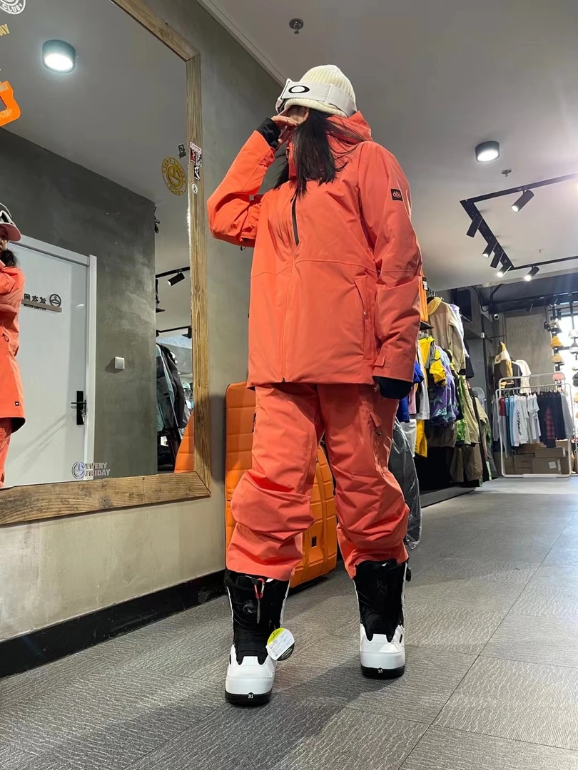 686多功能滑雪服背带裤单板男女防水保暖加厚滑雪裤