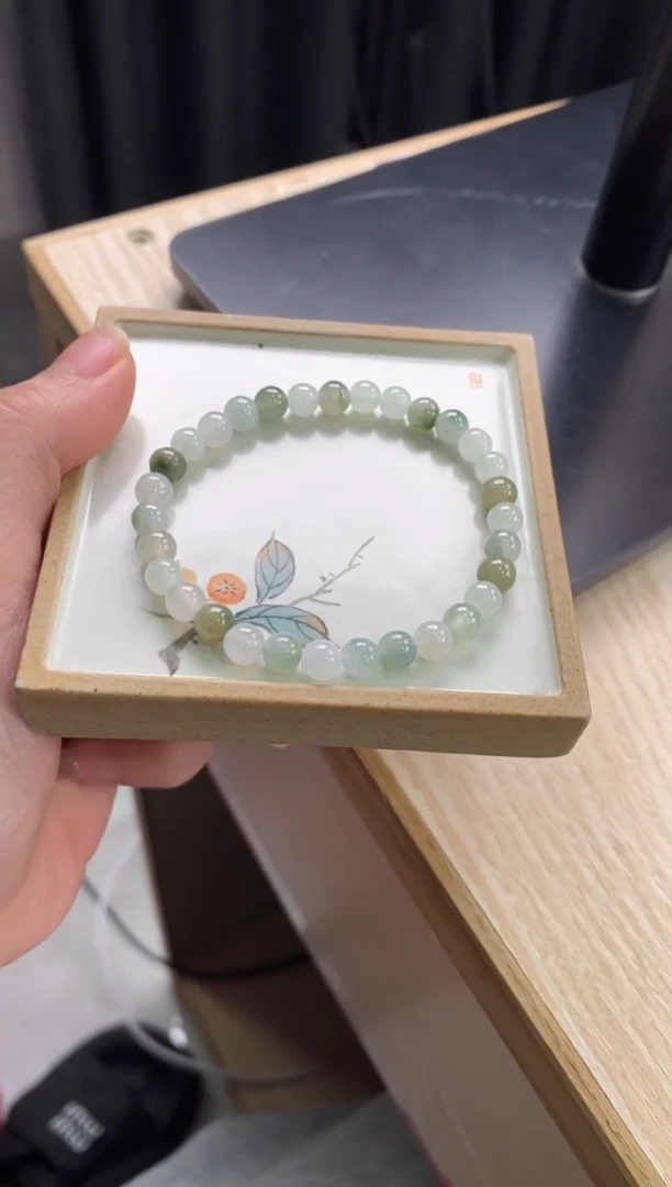 【闪购商品】翡翠手链未镶嵌天然翡翠手串2817