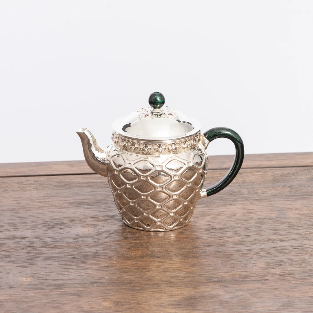 ZENBOTON/臻宝堂汲直如意菱花壶纯手工