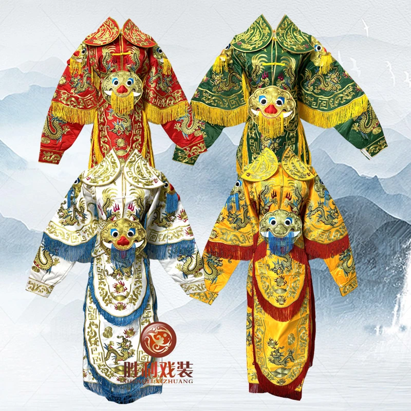 【胜利戏装】  戏曲戏剧男改良靠武将男靠男软靠舞台表演文明靠服装