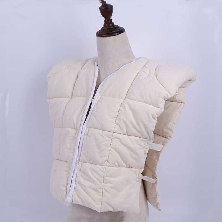 京剧戏剧戏曲垫坎男蟒靠背心垫肩胖袄戏剧专用内垫