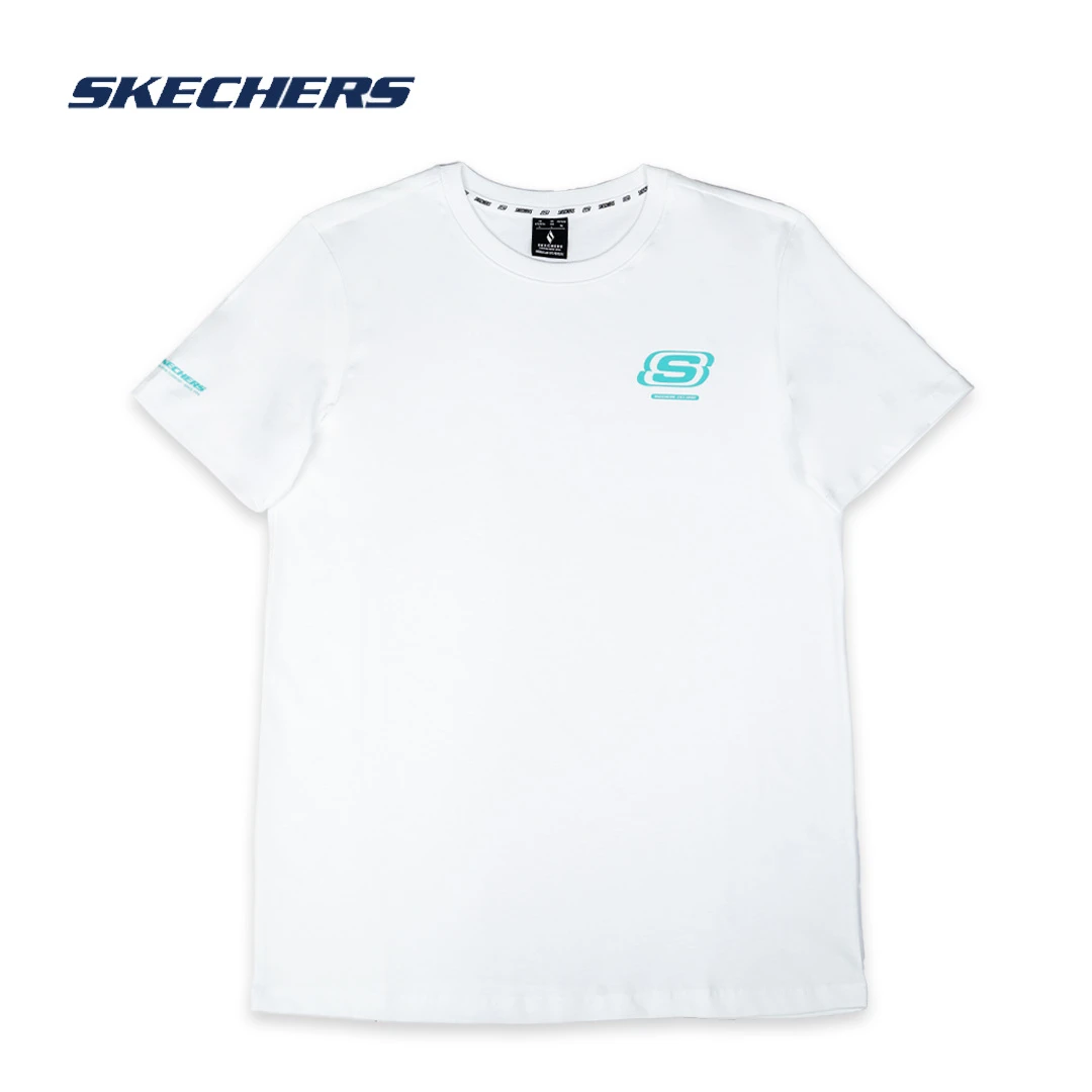 SKECHERS/斯凯奇夏季短袖男士健身T恤（RF-L224U003）高能感