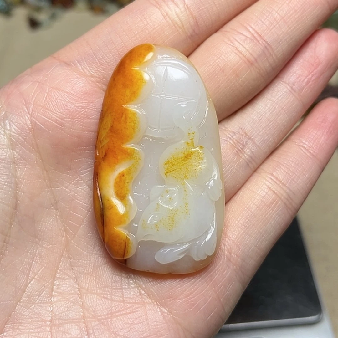 【闪购商品】和田玉（糖玉）颈饰未镶嵌