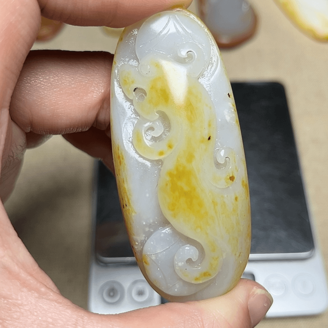 【闪购商品】和田玉（糖玉）颈饰未镶嵌