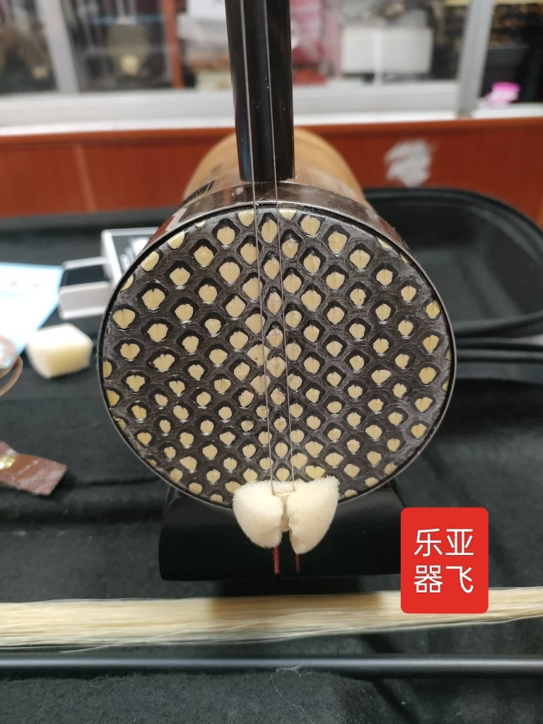 亚飞专业演奏湖南花鼓戏大筒黑檀老竹碳化筒花鼓大筒二胡民族乐器
