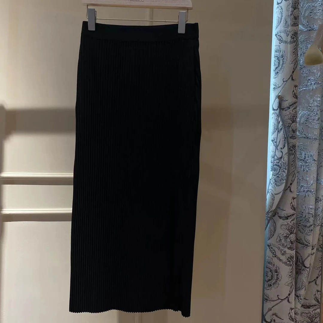 MNFK 2024 春秋 有口袋的半身裙 Q0470