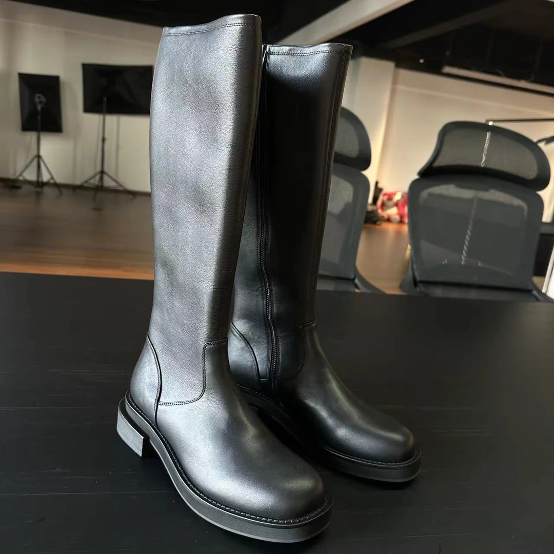 MNFK 2024款 黑色长靴 DX0019