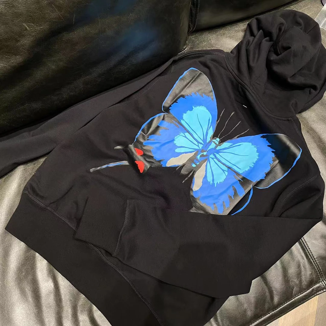 MNFK 长袖连帽蝴蝶卫衣 WY0034