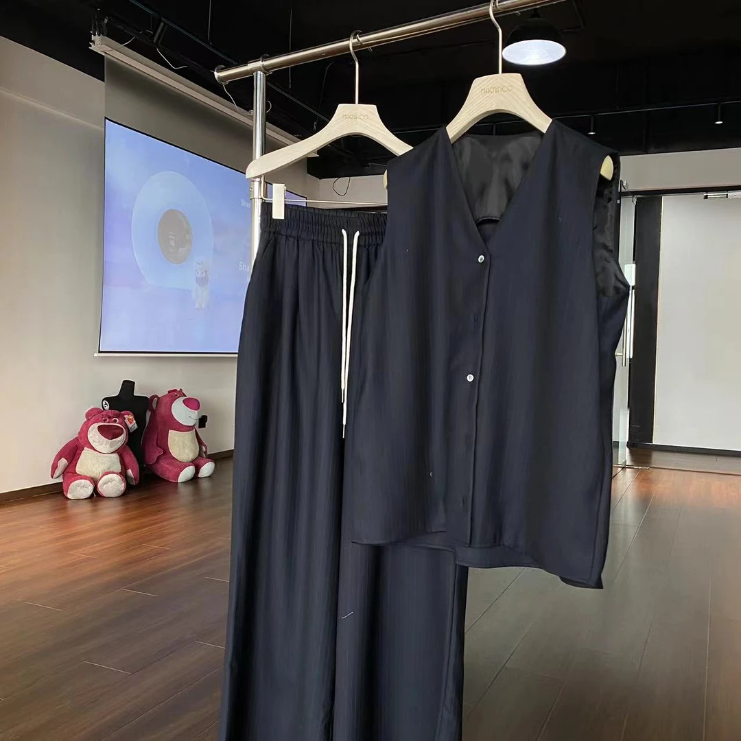 MNFK 全进口羊毛 马甲套装 TZ0141