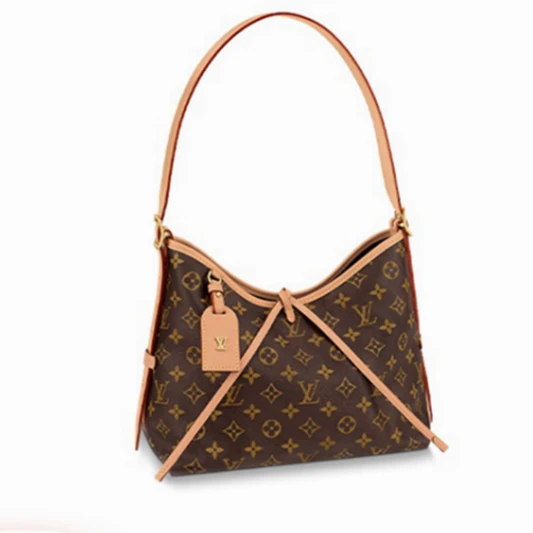 全新未使用 LouisVuitton/路易威登 Carryall经典老花单肩包小号