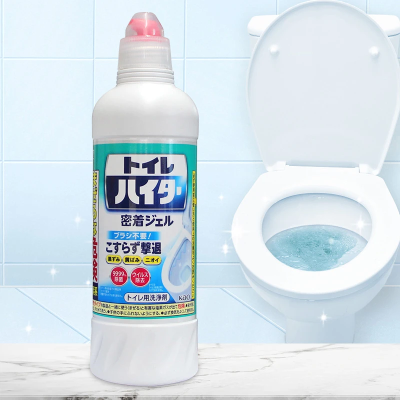 日本进口洁厕剂马桶除垢去尿垢去黄去污500g