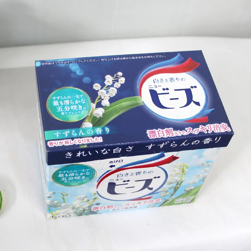 日本进口铃兰洗衣粉洗净去污去渍800g