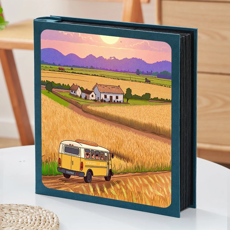 相册本大容量影集插页式相册5寸6寸自制儿童家庭宝宝成长纪录册