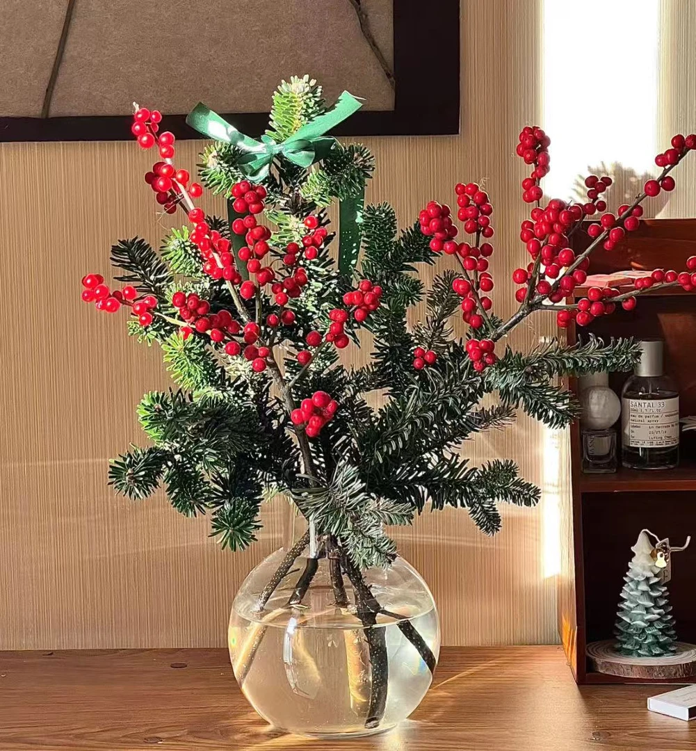 【一品花集】【圣诞礼物】诺贝松1支+红豆1扎遇水即炸一单包邮