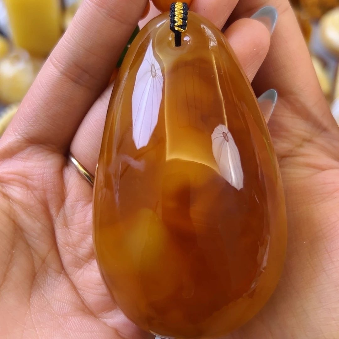 蜜蜡颈饰未镶嵌蜜蜡