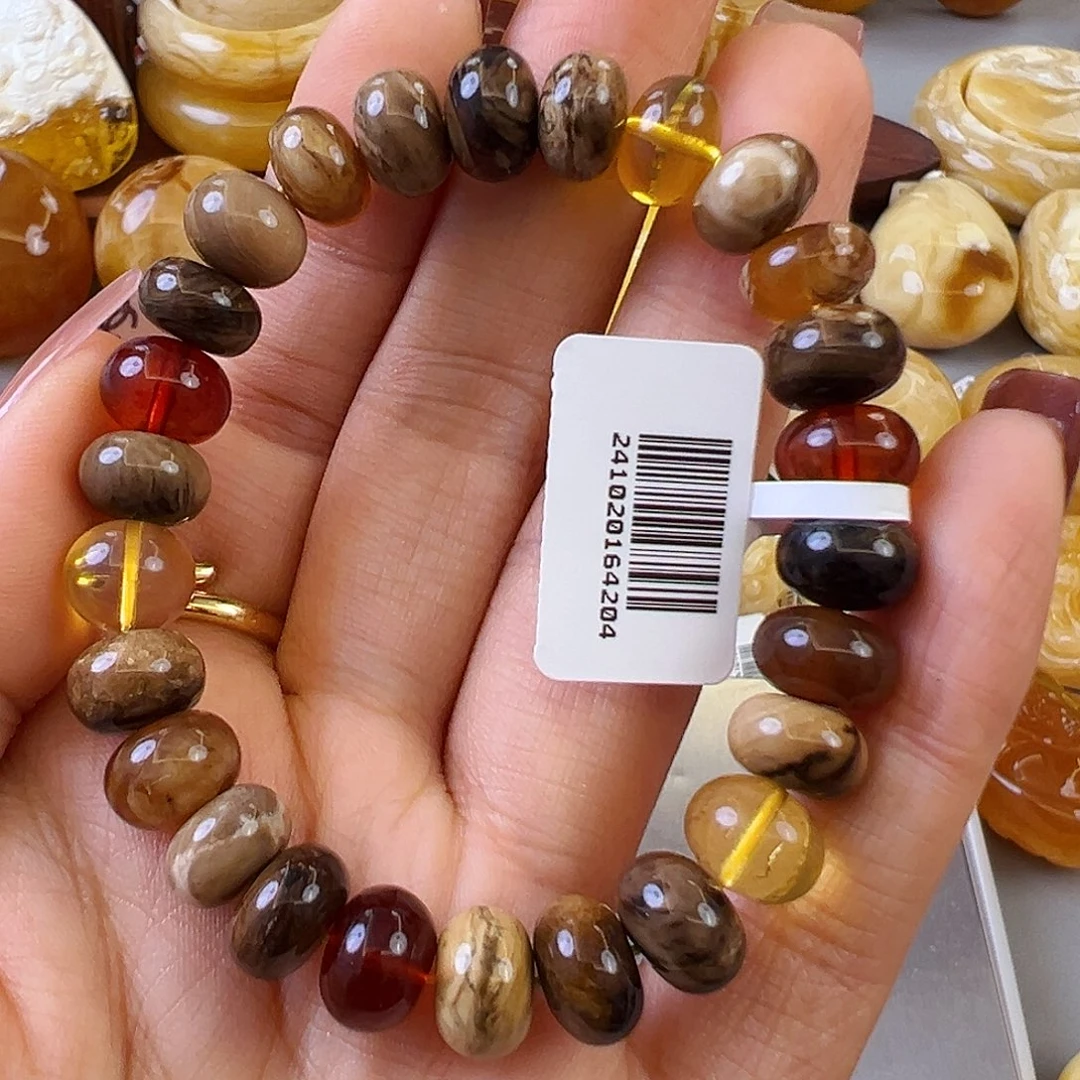 蜜蜡颈饰未镶嵌蜜蜡