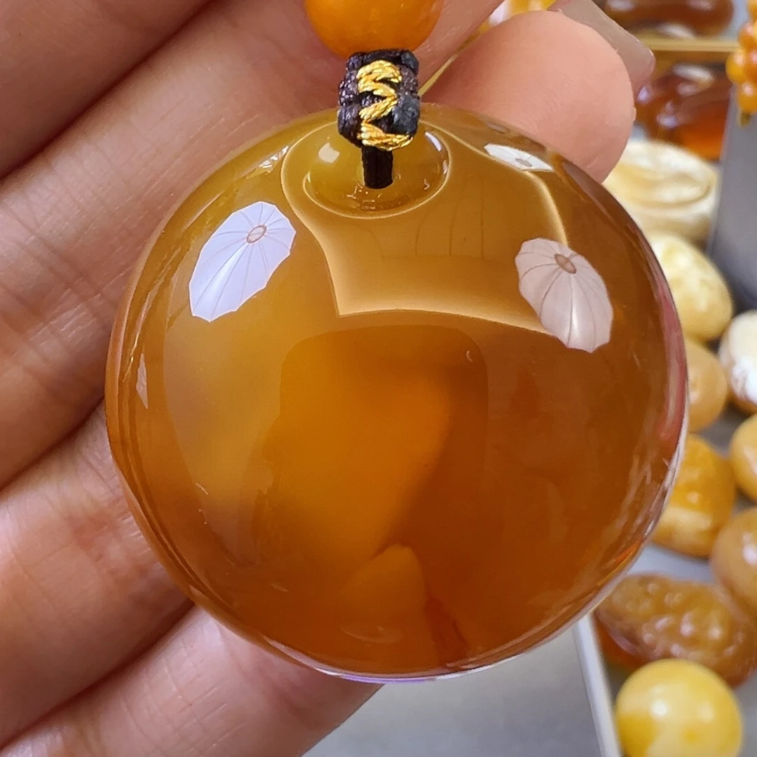 蜜蜡颈饰未镶嵌蜜蜡