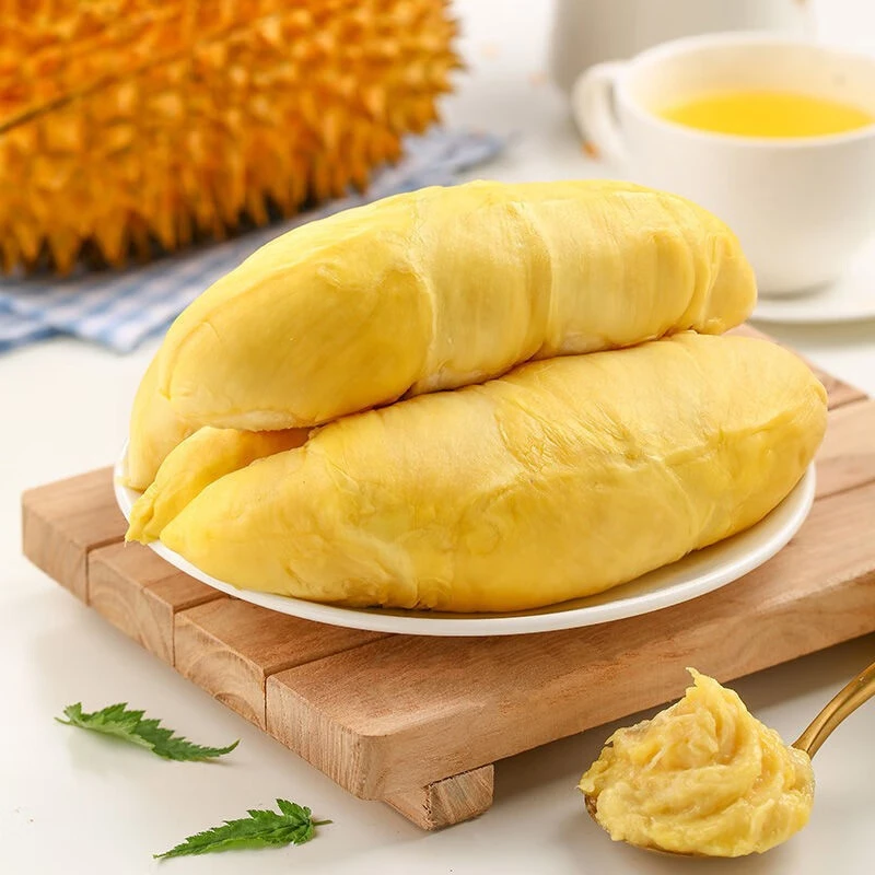 泰国金枕榴莲肉进口品质口感细腻浓郁新鲜锁鲜成品饱满肉质金黄