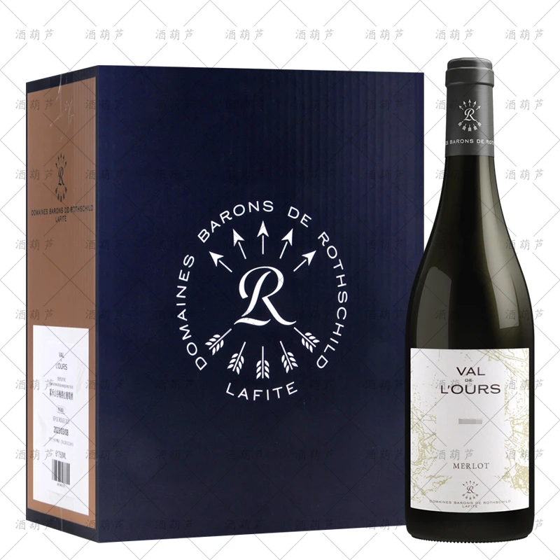 雾禾山谷红酒 法国进口干红葡萄酒 雾禾山谷梅洛