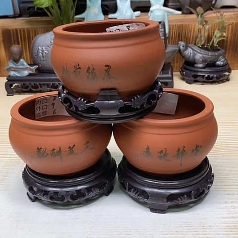 陶瓷20CM以下陶瓷花盆浮力