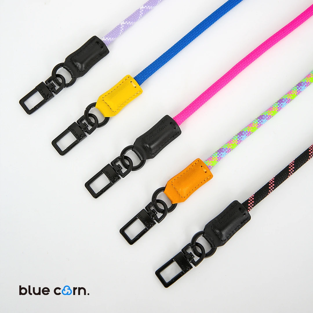bluecorn 伊亚伊高端系列 头层牛皮多功能通用斜挎肩带手机挂绳