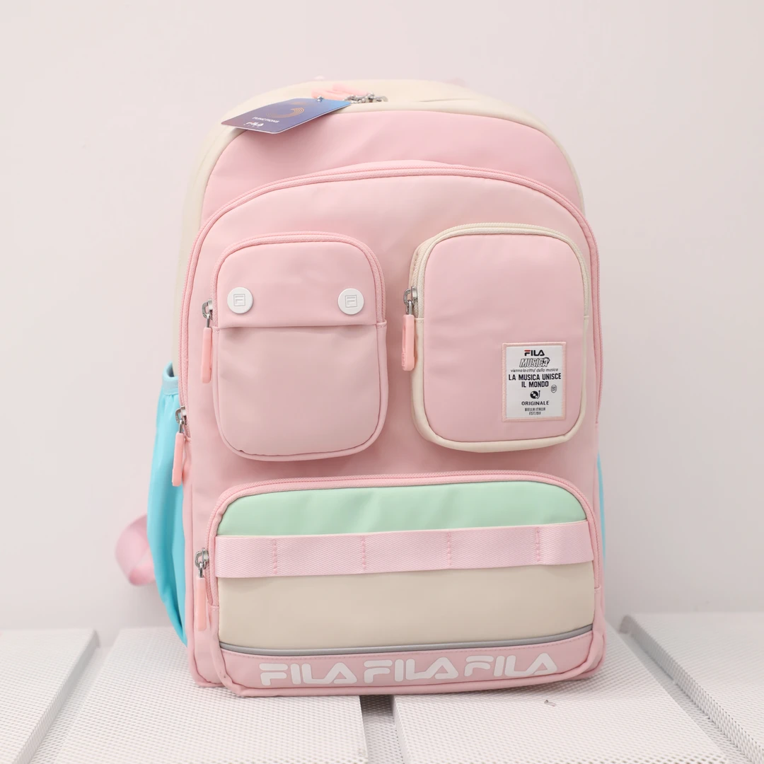 【斐乐儿童书包】男女童蝶翼护脊学生冬季双肩背包时尚轻便